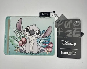Loungefly Disney Lilo & Stitch tropische schützende Ausweishülle 4" x 5" Schlitz Neu mit Etikett - Bild 1 von 2