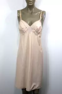 Vintage 60s Emilio Pucci for Formfit Rogers Pastel Peachy Slip Dress Sz 34 S/M - Picture 1 of 16