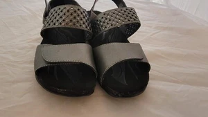 Romika, sandalias de cuero color peltre, talla 40/9 - Imagen 1 de 7