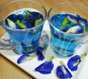 ORGANIC BUTTERFLY PEA FLOWER DRIED CLITORIA TERNATEA HERBAL DRIED FLOWERS 100G - Picture 1 of 10