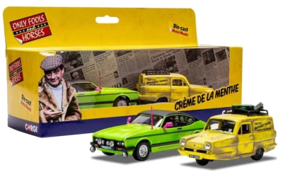 Corgi Only Fools & Horses Reliant Regal & Ford Capri 1:36 Die-Cast Car CC99189 - Image 1 of 4