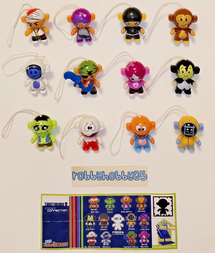 Komplettsatz Twistheads Crazy Connection TR145 - TR156 Ü-ei Deutschland 2012/13 - Bild 1 von 1