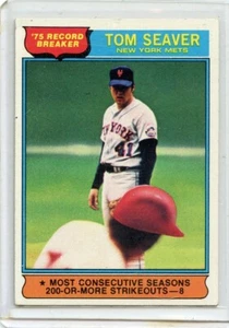 1976 Topps Tom Seaver New York Mets RB #5 ⭐️💥🎯 MUY BUEN ESTADO - Imagen 1 de 2