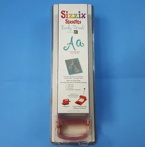 Sizzix Sizzlits Funky Brush Alphabet Number 35, Die Set Scrapbooking Crafts - Picture 1 of 5