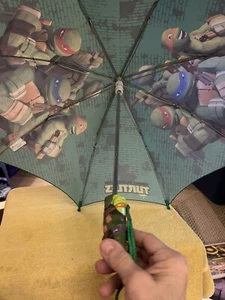 TMNT Teenage Mutant Ninja Turtles Childrens Umbrella - Picture 1 of 6