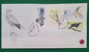 Namibia  2022 / Birds - Goshawks and Sparrowhawks of Namibia - FDC - Picture 1 of 1