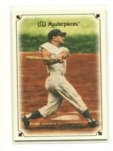 2007 Upper Deck Masterpieces #9 Roger Maris New York Yankees