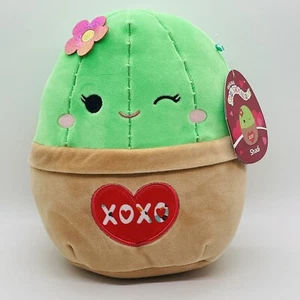 "Malvaviscos Shadi la planta de cactus San Valentín XOXO suculenta almohada de felpa de 8""" - Imagen 1 de 15