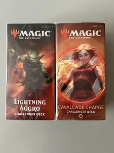 Mazo Magic the Gathering Challenger X2 sellado Lightning Aggro, carga Cavalcade - Imagen 1 de 6