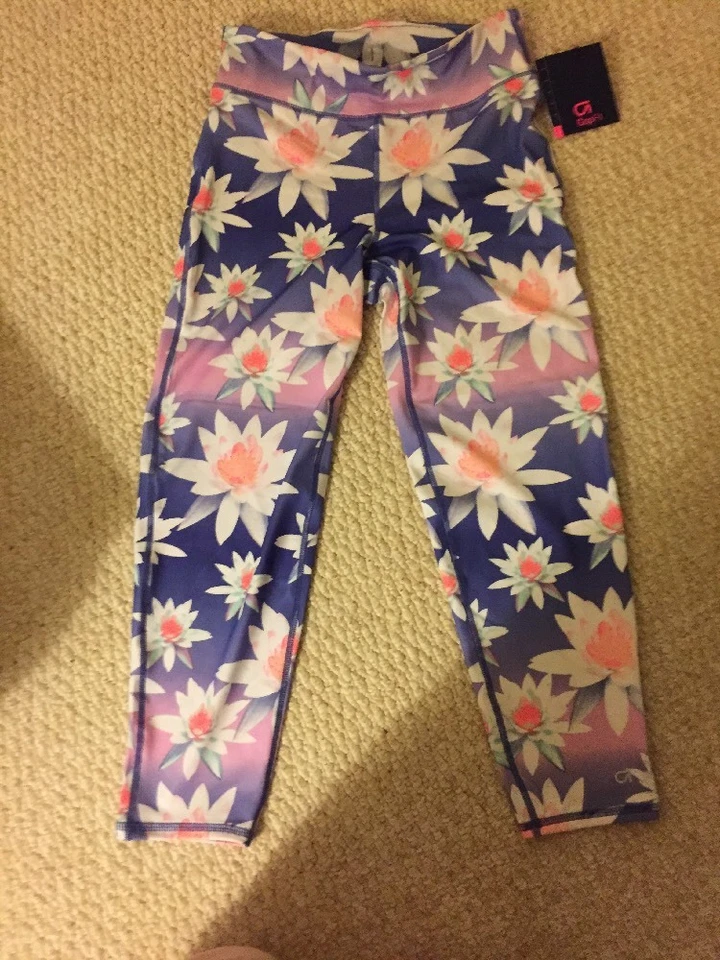 Gap Kids Gap Fit Girls Spandex Capris XL (12)