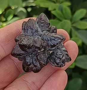 62g Natural Limonite & Hematite Pseudomorph After Marcasite - Prophecy Stone - Picture 1 of 11