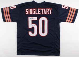 mike singletary autographed jersey