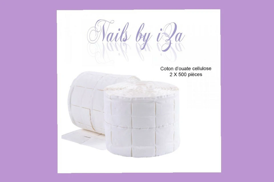 1000 Cotons de cellulose pour gel UV Cleaner Faux Ongles Manucure Nail Art - Photo 1/1