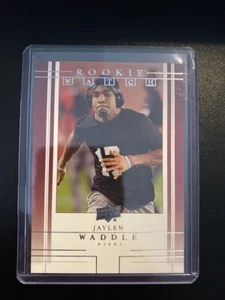 2021 Upper Deck Rookie Watch #JW Jalen Waddle Dolphins - Picture 1 of 2
