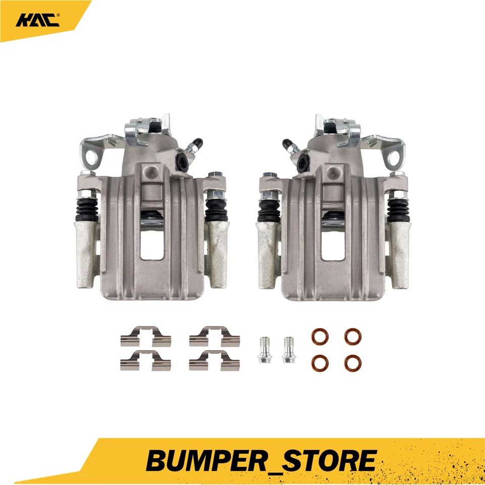 2x Brake Rear Calipers Kit FOR Audi TT Quattro Volkswagen Jetta City New - Image 1 of 4