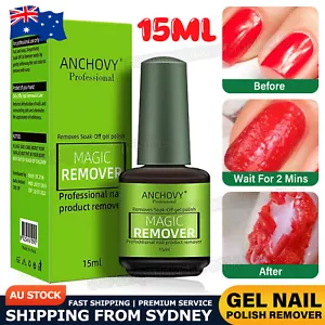 Burst Magic Remover Cleaner Removal Brust Manicure Nail Gel Polish Remover 15ML - Picture 1 of 9