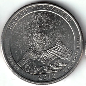 USA - 2012P - Washington ¼ $ - Hawai'i Volcanoes - Low Mintage - #19180 - Picture 1 of 2