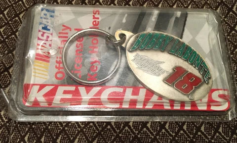 Bobby Labonte Metal Keychain Cover