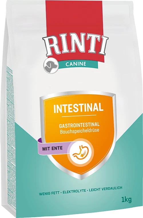 Rinti Canine Intestinal 2 x 1kg Hundefutter Trocken MHD 07/2020
