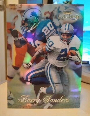1998 Topps Gold Label *Class 2* Barry Sanders #100 DETROIT LIONS OKLAHOMA STATE - Image 1 of 2