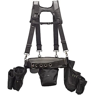 Dead On Tools - 1680 Denier Poly Framer�s Tool Belt with Suspenders (HDP369857) - Image 1 of 4