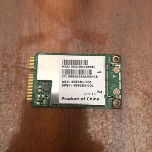 HP Pavilion dv2000 Series 14.1" Genuine Wireless WiFi Card 458381-001 459263-001 - Picture 1 of 2