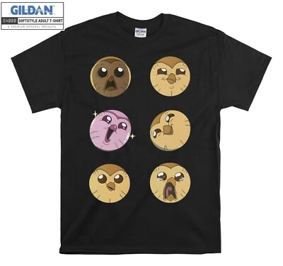 Disney The Owl House Funny Hooty Emotions M Hoodie Tshirt Men Women Unisex AC303 - Image 1 of 4