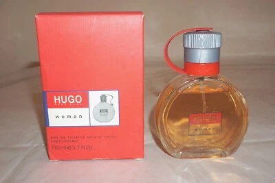 Hugo Woman por Hugo Boss Eau de Toilette Spray Natural 110 ml 3,7 OZ para Mujer Foto 1 de 4