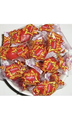 FERRARA CANDY COMPANY ATOMIC FIREBALLS Fire Balls Ferrara Pan Candy Large Size - FRESH STOCK 1 LB