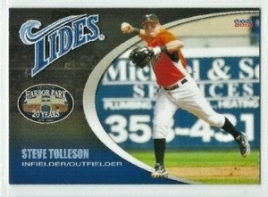 2012 Norfolk Tides (Triple-A Baltimore Orioles) Steve Tolleson