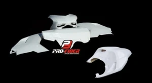 848-1098-1198 DUCATI FIBERGLASS RACE BODYWORK FAIRINGS SEAT TAIL UNIT OEM SS - Picture 1 of 8