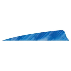 Gateway Shield Cut Feathers Tre White/Blue 4 in. RW 50 pk. - Picture 1 of 1