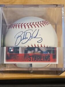 BUBBA STARLING-Kansas City Royals Signed MLB Baseball (MLB Certified)