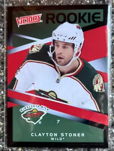 2010-11 Upper Deck Victory Black Clayton Stoner #226 Rookie RC Wild A022 - Picture 1 of 2