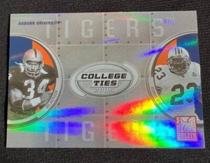 BO JACKSON Raiders Ronnie Brown 2005 Donruss Elite College Ties #CT-4