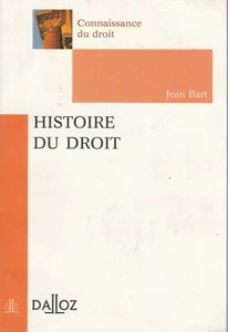 J. Bart - HISTOIRE DU DROIT - 1999 - Picture 1 of 1