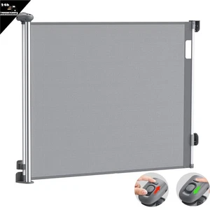 Treppenschutzgitter Baby Türschutzgitter 0-180cm Roll Ausziehbar Absperrgitter - Bild 1 von 9