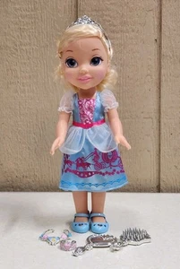 Jakks Pacific My First Disney Princess Toddler Cinderella 14" Blonde Doll NWOB - Picture 1 of 17