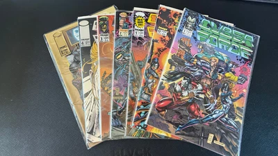 CYBER FORCE Lot of 7:  #1 - 4 main series, 0, 1, 2 IMAGE Comics 1992/93 - NM/M - Image 1 of 4