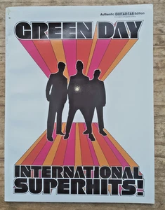 GREEN DAY "INTERNATIONAL SUPERHITS!" AUTHENTIC GUITAR TAB BOOK (BEST OF) - Picture 1 of 4
