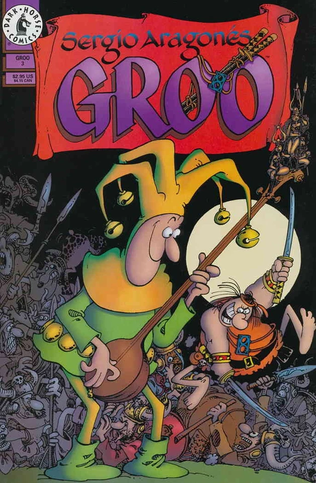 Groo (Dark Horse) #3 en estado bastante bueno; Dark Horse | Sergio Aragones - con bolsa + tabla Foto 1 de 1