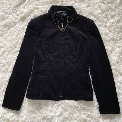 Gucci Tom Ford epoca velluto giacca bluson nero taglia M da JP usatom