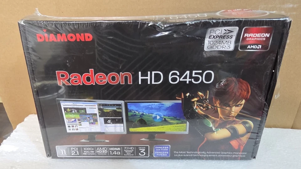 AMD Radeon HD 6450  1GB D3 HDV - Image 1 of 4