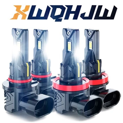 Faros LED bombillas alto bajo para camión Kenworth T370 T680 T880 2013-2022 6000K Foto 1 de 4