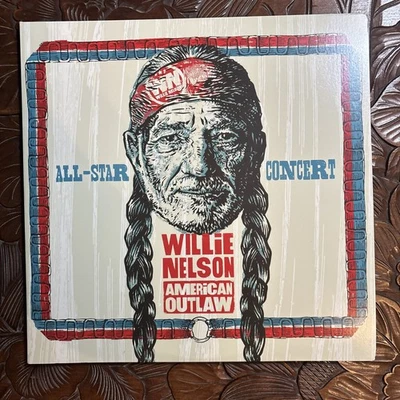Willie Nelson: American Outlaw (All Star Concert Celebration (Vinyl LP Album) - Image 1 of 3