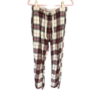 Pantalones de pijama a cuadros para mujer Abercrombie Fitch ropa de descanso para dormir talla mediana Foto 1 de 2
