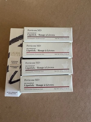 LOTE MIXTO Lápiz Labial de Maquillaje Perricone MD SIN 0.15oz / 4.2g Nuevo + Lápiz en Polvo Foto 1 de 4