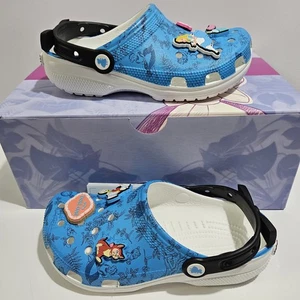 Disney Alice In Wonderland Slip On Clogs Women's Size 7 Sandals With Box Blue - Picture 1 of 11
