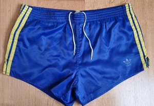 Adidas shiny nylon Beckenbauer football shorts. 1970s. M / L. - Picture 1 of 2