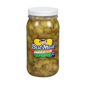 Rebanadas de hamburguesa Best Maid 80 oz encurtidos (1 paquete) - Imagen 1 de 7